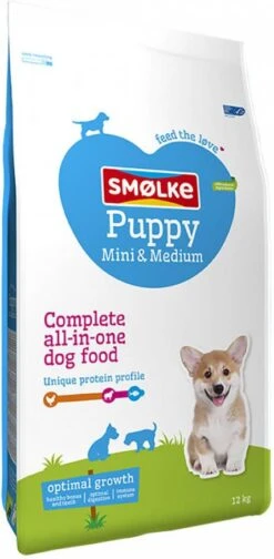 Smolke Smø, Lke Puppy Mini Medium Pakket Puppypakket 39 Smolke Smø, Lke Puppy Mini Medium Pakket Puppypakket -Dierenwinkel smolke puppy minimedium hondenvoer dubbelpak 2 x 12 kg 141476