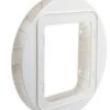 SureFlap Microchip Pet Door Connect L Montageadapter Voor In Glas Wit Voor Microchip Pet Door Connect -Dierenwinkel sureflap dierenluik adapter m kattenluik 38x38x03 cm wit 45871