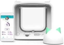 SureFlap Microchip Kattenluik Connect Bundel Kattenluik Wit