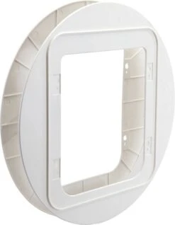 SureFlap Microchip Pet Door Connect L Montageadapter Voor In Glas Wit Voor Microchip Pet Door Connect -Dierenwinkel sureflap montageadapter voor in glas wit huisdierluik microchip 120020