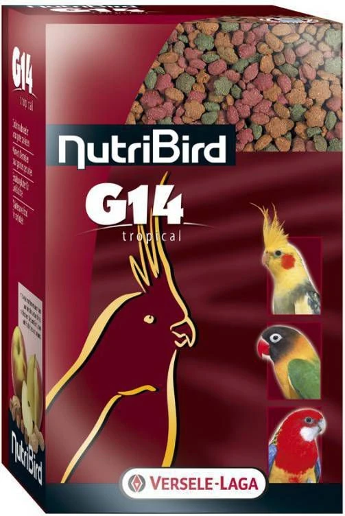 Versele Laga Nutribird G14 Tropical Grote Parkiet Vogelvoer 10 Kg 3 Versele Laga Nutribird G14 Tropical Grote Parkiet Vogelvoer 10 Kg