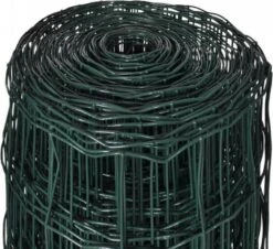 VidaXL Euro Gaas 25 X 0, 8 M/maaswijdte 100 X 100 Mm -Dierenwinkel vidaxl euro hek 25x08 m staal groen 85762