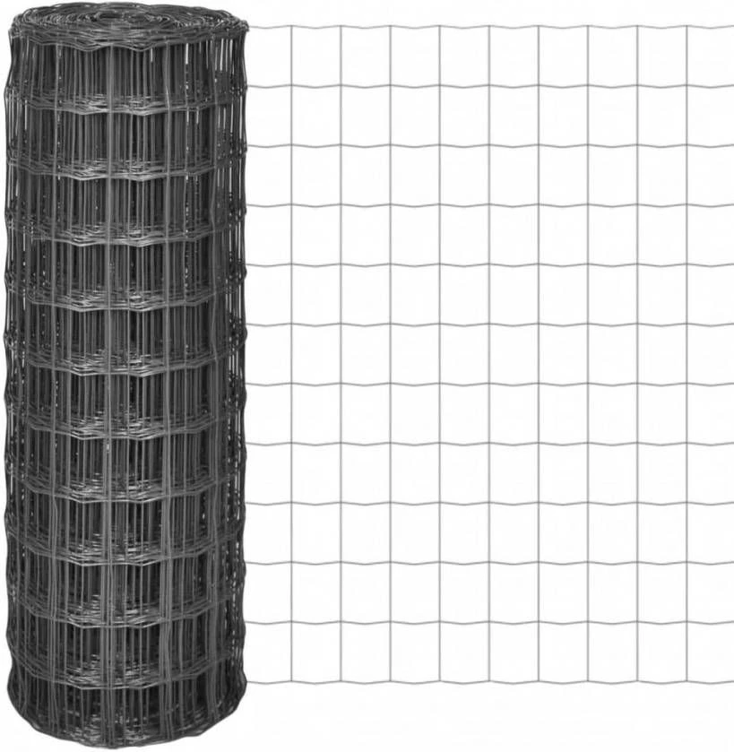 VidaXL Euro Hek 25x1, 7 M Met 100x100 Mm Gaas Staal 5 VidaXL Euro Hek 25x1, 7 M Met 100x100 Mm Gaas Staal - Afbeelding 3
