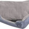 VidaXL Hondenbed Met Gewatteerd Kussengrijs 1 VidaXL Hondenbed Met Gewatteerd Kussengrijs -Dierenwinkel vidaxl hondenbed met gewatteerd kussen grijs 351505