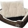 VidaXL Hondenbed Met Gewatteerd Kussen -Dierenwinkel vidaxl hondenmand met gevoerd kussen 289299