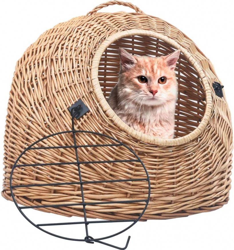 VidaXL Kattendrager 45x35x35 Cm Natuurlijk Wilgenhout 5 VidaXL Kattendrager 45x35x35 Cm Natuurlijk Wilgenhout - Afbeelding 3