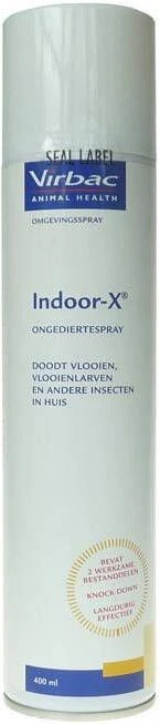 Virbac Indoor X Omgevingsspray 2 X 400 Ml 5 Virbac Indoor X Omgevingsspray 2 X 400 Ml - Afbeelding 3
