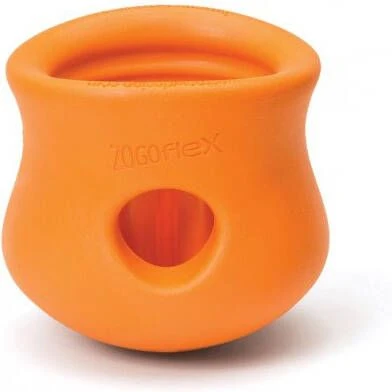 West Paw Hondenspeelgoed Met Zogoflex Toppl S Mandarijnoranje 5 West Paw Hondenspeelgoed Met Zogoflex Toppl S Mandarijnoranje - Afbeelding 3